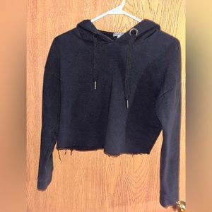 Charlotte Russe cropped sweatshirt